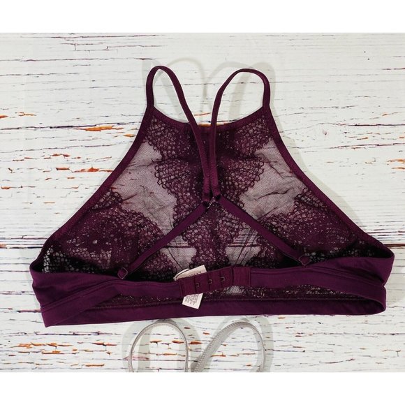 Victorias Secret VS Size Small Lace Bralette Set No Padding Unlined Sexy Bra - Picture 7 of 12
